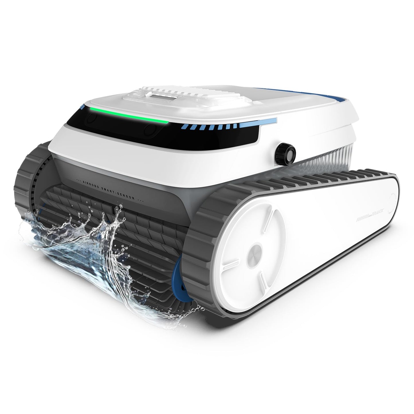 AIRROBO Poolroboter, Poolsauger Akku Kabelloser, Poolroboter Boden und Wand, Wasserlinie, Intelligenten Navigation, 120 Minuten Laufzeit, Wandklettern, Poolreiniger für Pools bis zu 170㎡, PC10