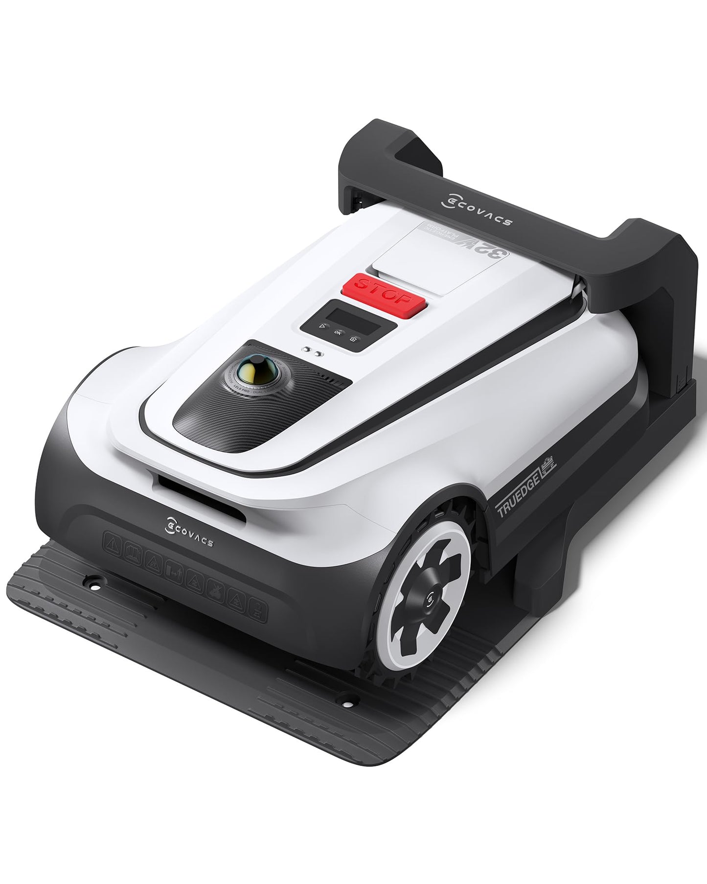 ECOVACS Goat A3000 LiDAR Mähroboter ohne Begrenzungskabel, 3000 m², Dual-LiDAR Navigation, 330 mm Schnittbreite, Rasenmäher Roboter, 45 min Schnellladung, 100W Schnitteistung, präzises Kantenmähen