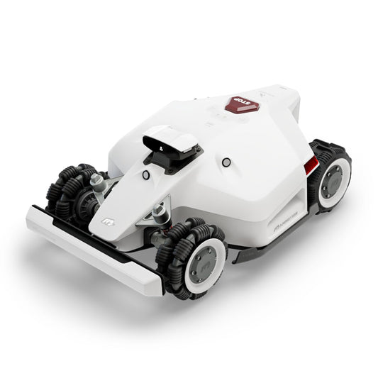 MAMMOTION LUBA 2 AWD 3000 Rasenmäher Roboter (2024 Version), Mähroboter ohne Begrenzungskabel für Rasenflächen bis 3000 m², 3D Vision+RTK Fusion-Mapping, 80% Steigung, Schnitthöhe 25-70mm