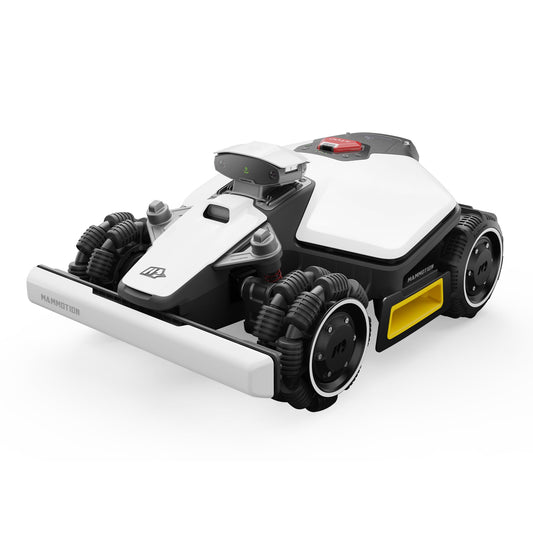 MAMMOTION LUBA Mini AWD 800 Mähroboter ohne Begrezungskabel, NetRTK+Vision, Keine RTK-Antenne erforderlich, Auto-Kartierung, Empf. 800m², Max. 1000m², mit 4G-Modul, 80% Steigung