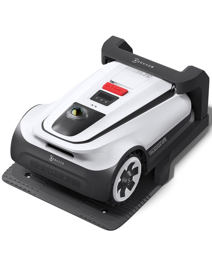 ECOVACS Goat A3000 LiDAR Mähroboter ohne Begrenzungskabel, 3000 m², Dual-LiDAR Navigation, 330 mm Schnittbreite, Rasenmäher Roboter, 45 min Schnellladung, 100W Schnitteistung, präzises Kantenmähen