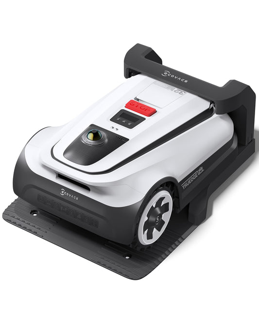 ECOVACS Goat A3000 LiDAR Mähroboter ohne Begrenzungskabel, 3000 m², Dual-LiDAR Navigation, 330 mm Schnittbreite, Rasenmäher Roboter, 45 min Schnellladung, 100W Schnitteistung, präzises Kantenmähen