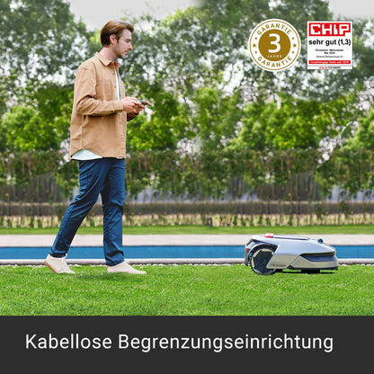DREAME Intelligent Mähroboter Mower A1, Rasenmäher Roboter, App-Steuerung, OmniSense-Technologie, Intuitives Bereichsmanagement, Intelligente Hindernisvermeidung