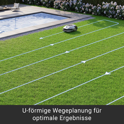 DREAME Intelligent Mähroboter Mower A1, Rasenmäher Roboter, App-Steuerung, OmniSense-Technologie, Intuitives Bereichsmanagement, Intelligente Hindernisvermeidung